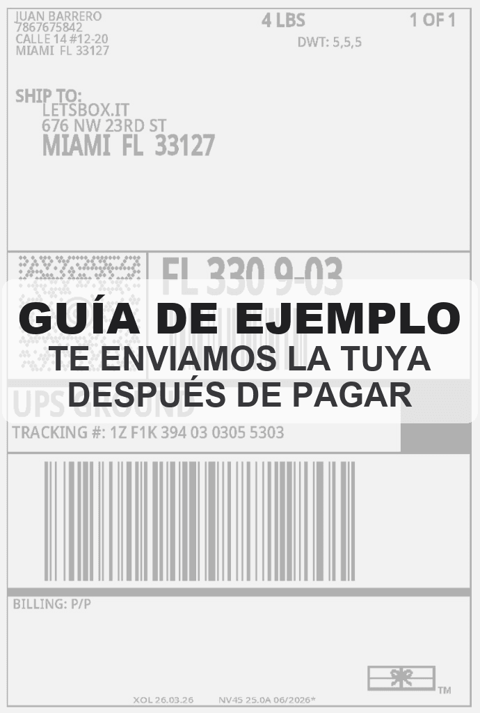 Imprime y pega tu guía